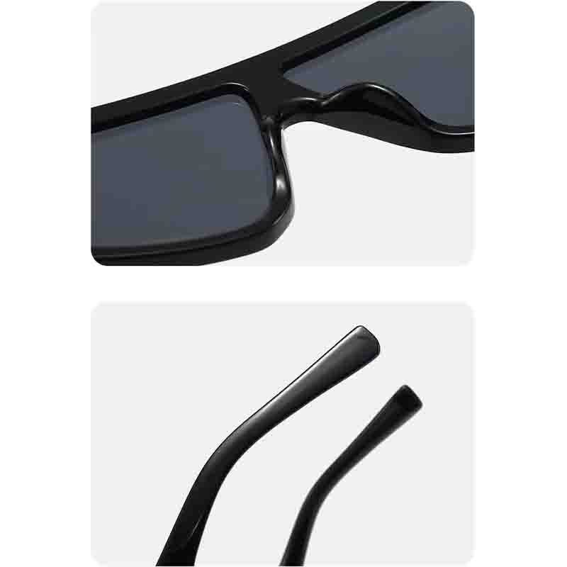 Nuevas Gafas de Sol Cuadradas  - Streetwear Brand Y2K reseña y precio