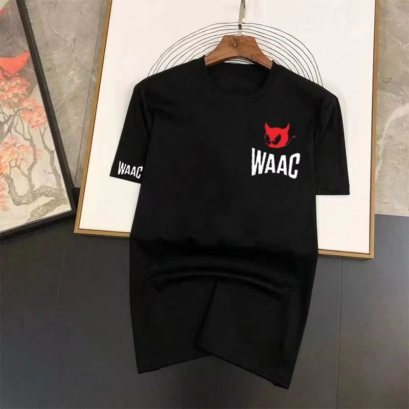 Camiseta Negra Clásica con Log - Streetwear Brand Red Logo reseña y precio