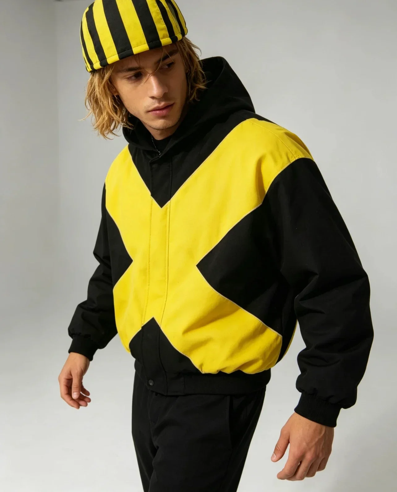 Chaqueta Bomber Y2K con Parche - Streetwear Brand Y2K reseña y precio