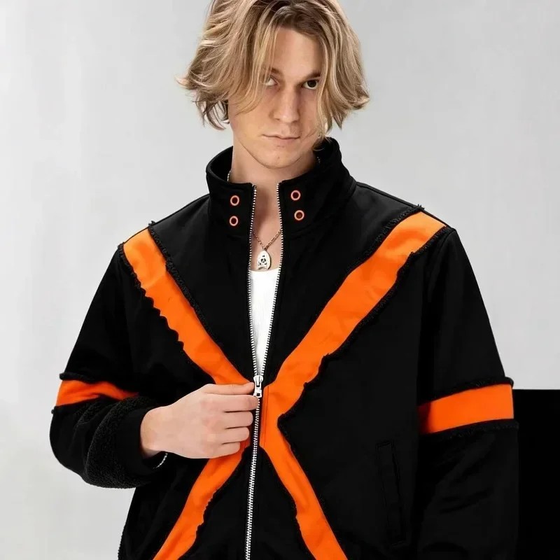 Chaqueta Bomber Y2K con Parche - Streetwear Brand Y2K reseña y precio