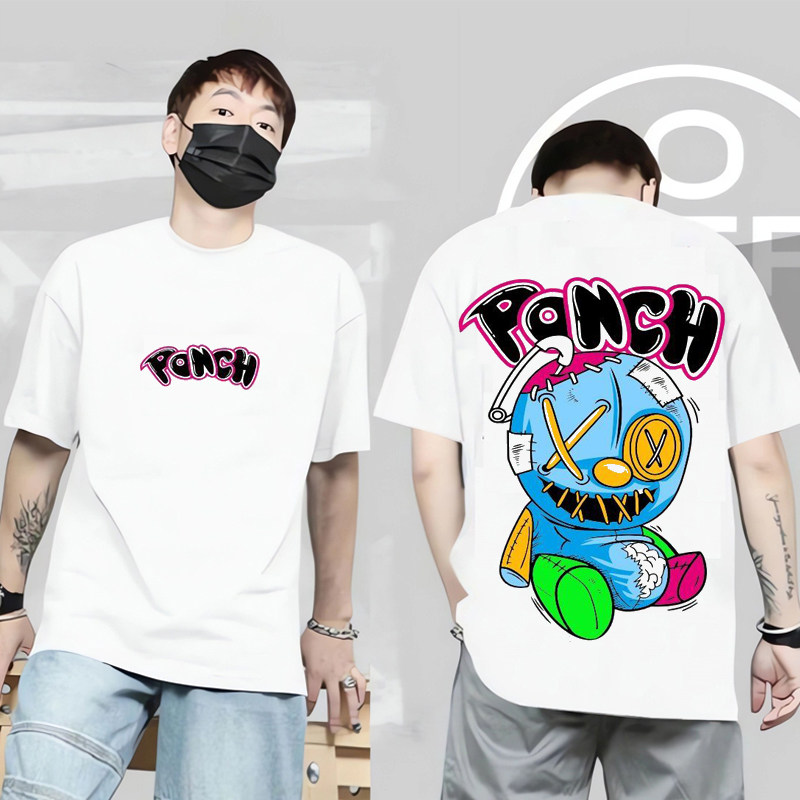 Camiseta de Manga Corta con Di - Streetwear Brand Best reseña y precio