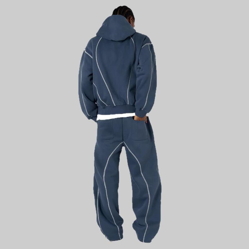 Conjunto Deportivo con Capucha - Streetwear Brand Y2K reseña y precio