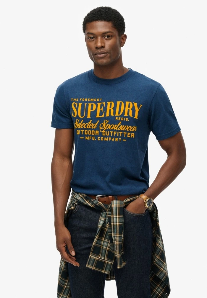 Camiseta Gráfica Vintage con L - Streetwear Brand With A Logo reseña y precio