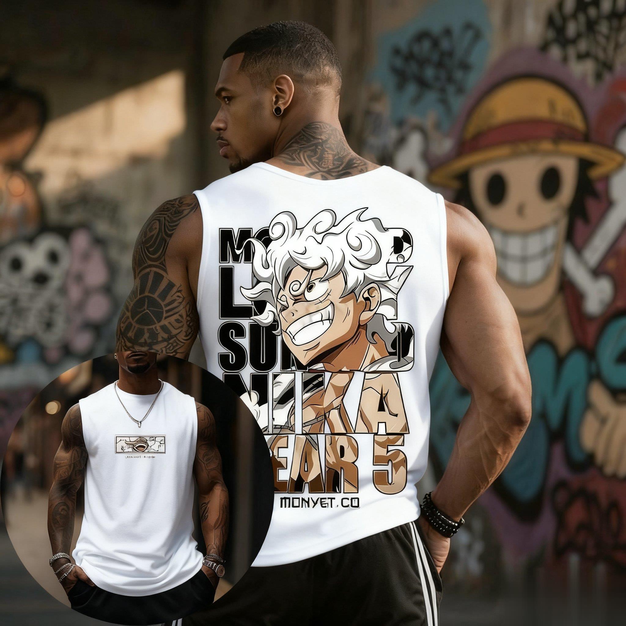 Camiseta sin mangas de One Pie - Good Streetwear Brand reseña y precio