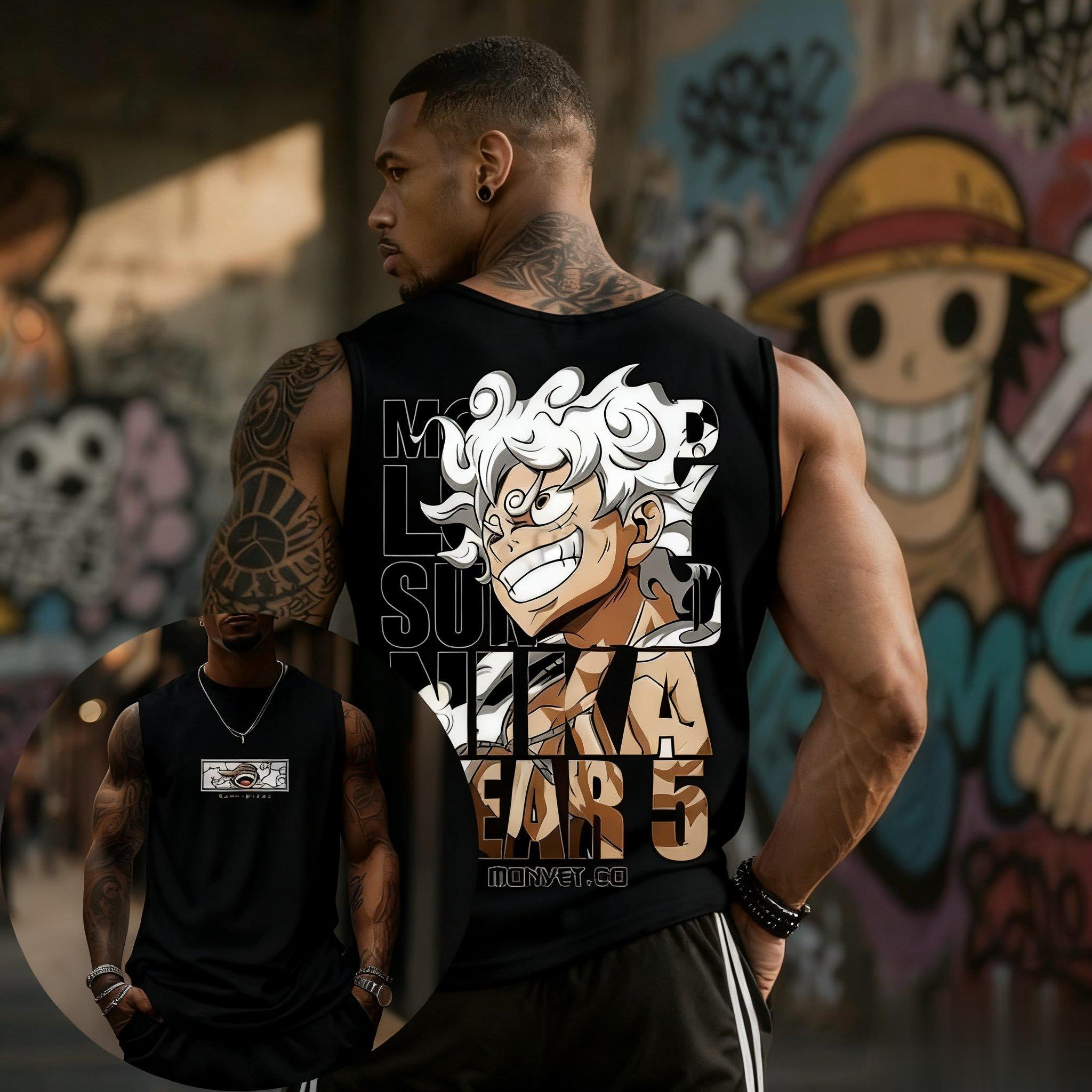 Camiseta sin mangas de One Pie - Good Streetwear Brand reseña y precio